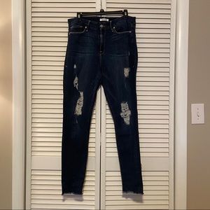 Good American Distressed Jeans